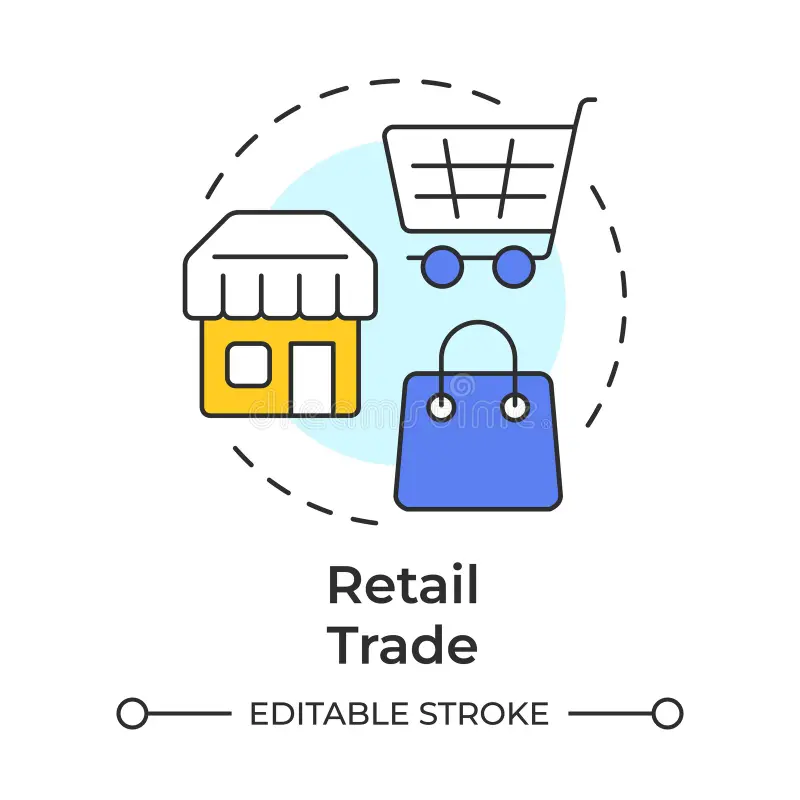 Trading, Distribution & Retail icon